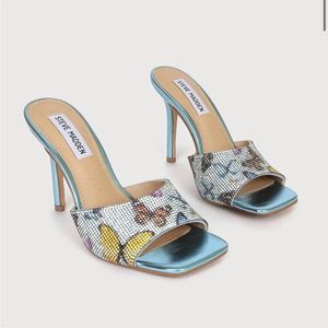 NWOB Steve Madden 10 Butterfly Rhinestone Stiletto Heels